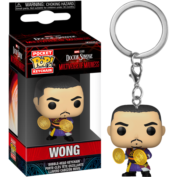 Doctor Strange in the Multiverse of Madness - Wong Pocket Pop! Vinyl Keychain