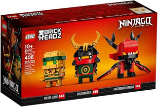 LEGO® NINJAGO® 10 Brickheadz 40490
