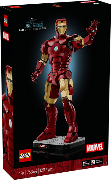 LEGO® Iron Man Mark 3 Collectors' Edition 76344