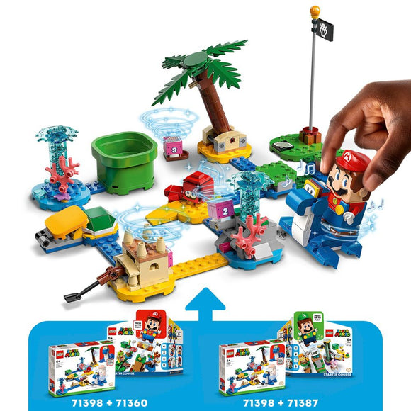 LEGO® Super Mario™ Dorrie’s Beachfront Expansion Set 71398