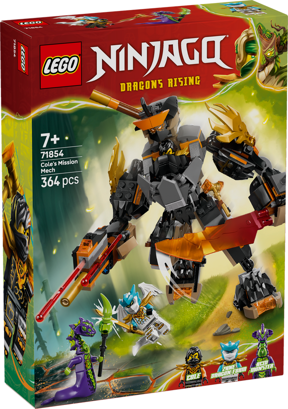 LEGO® Cole's Mission Mech & Dragon Zane 71854