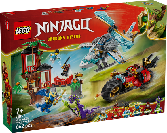 LEGO® Ninja Vehicle Tree House Battle 71857