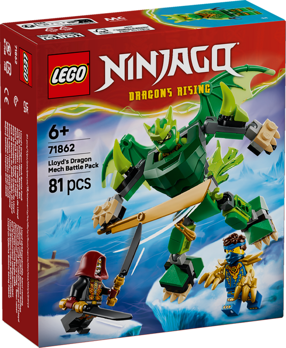 LEGO® Lloyd's Dragon Mech Battle Pack 71862