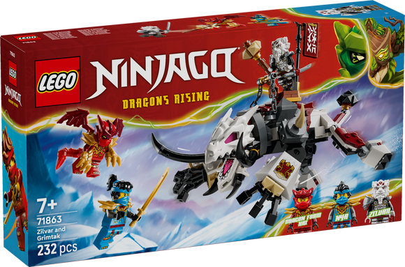 LEGO® Zilvar and Grimtak the Dragon Beast 71863