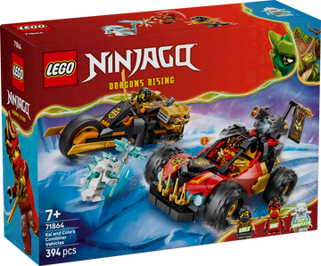 LEGO® Kai and Cole's Combiner Vehicles 71864