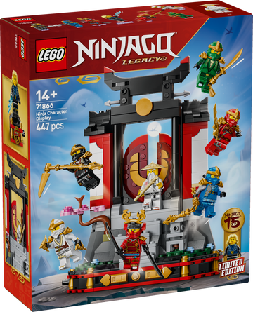 LEGO® Ninja Character Display 15th Anniversary 71866