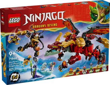 LEGO® Wyldfyre's Transforming Dragon Mech 71868