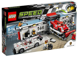 LEGO® Porsche 919 Hybrid and 917K Pit Lane 75876