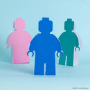 LEGO® Minifigure Notecards: 12 Shaped Notecards with Envelopes-3