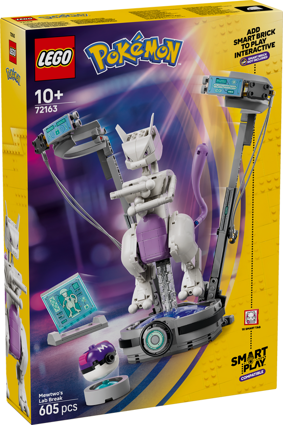 LEGO® SMART Play™: Mewtwo's Lab Break 72163