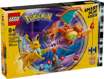 LEGO® SMART Play™: Charizard vs. Jolteon Ultimate Battle 72167