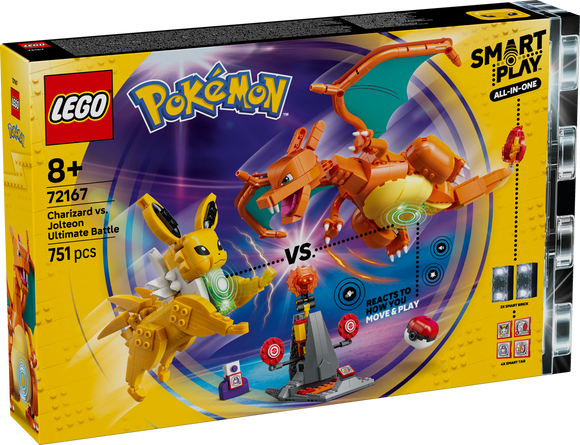 LEGO® SMART Play™: Charizard vs. Jolteon Ultimate Battle 72167