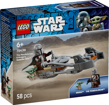 LEGO® The Mandalorian & Grogu's Speeder Bike™ 75436