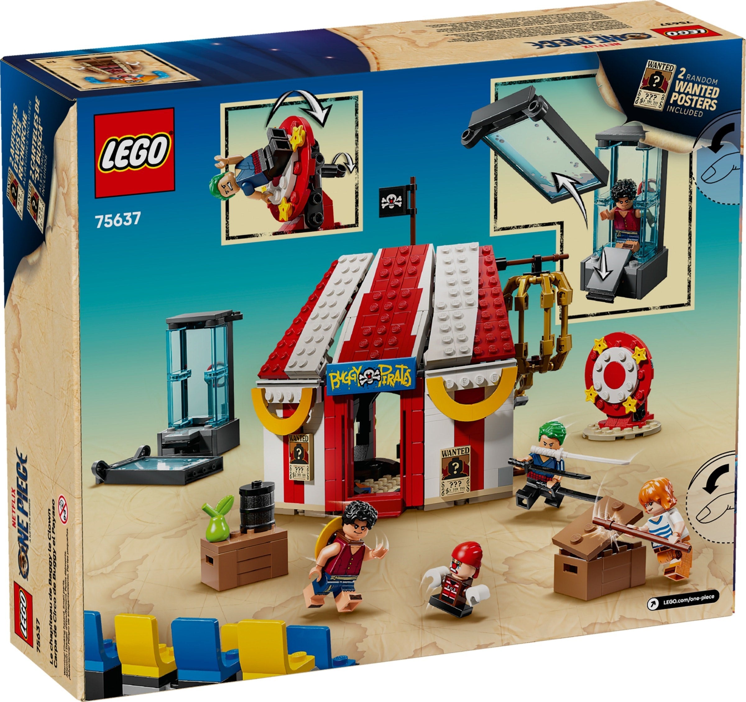 LEGO® Buggy the Clown's Circus Tent 75637