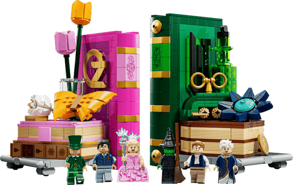 LEGO® Glinda & Elphaba Bookends 75691