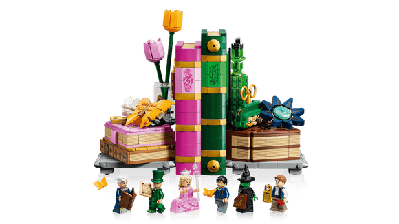 LEGO® Glinda & Elphaba Bookends 75691