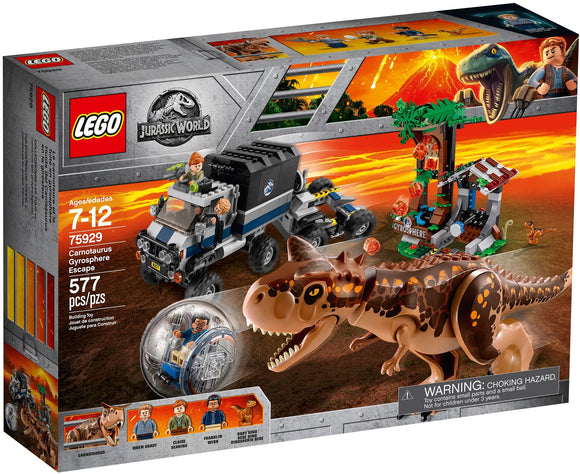 LEGO® Carnotaurus Gyrosphere Escape 75929