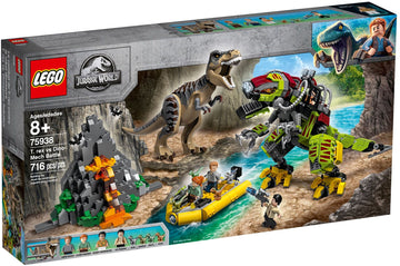 LEGO® T. rex vs Dino-Mech Battle 75938