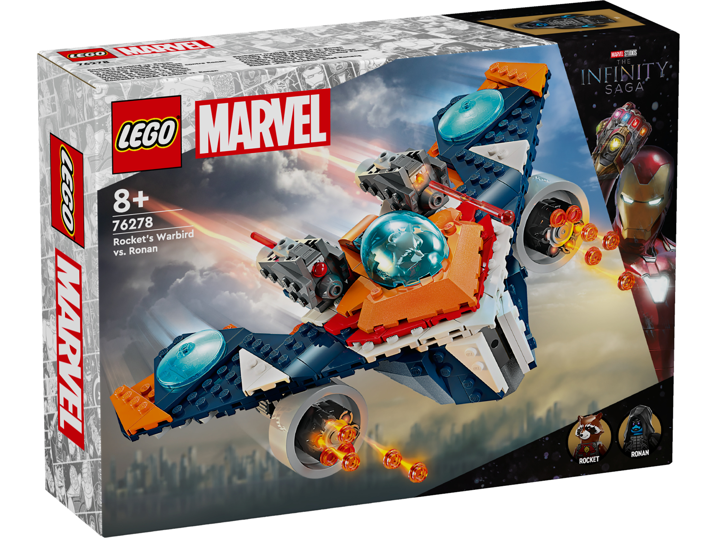 LEGO® Rocket's Warbird vs. Ronan 76278