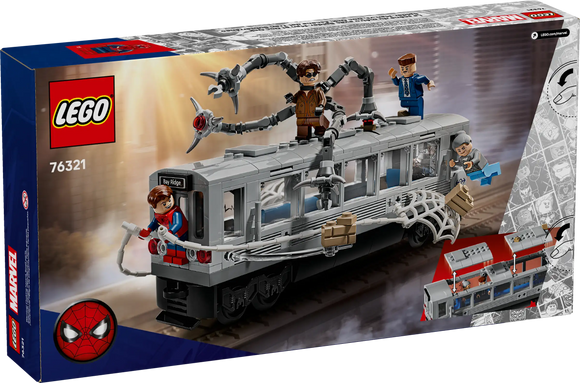 LEGO® Spider-Man vs. Doc Ock Subway Train Scene 76321