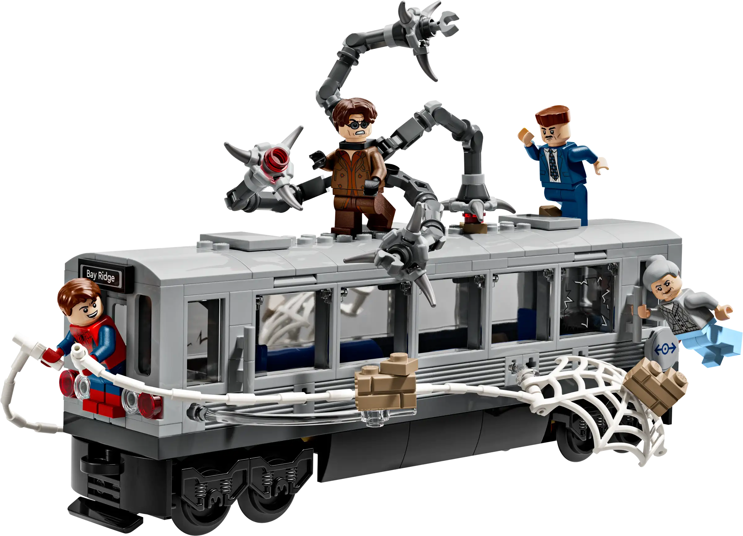 LEGO® Spider-Man vs. Doc Ock Subway Train Scene 76321 - 0