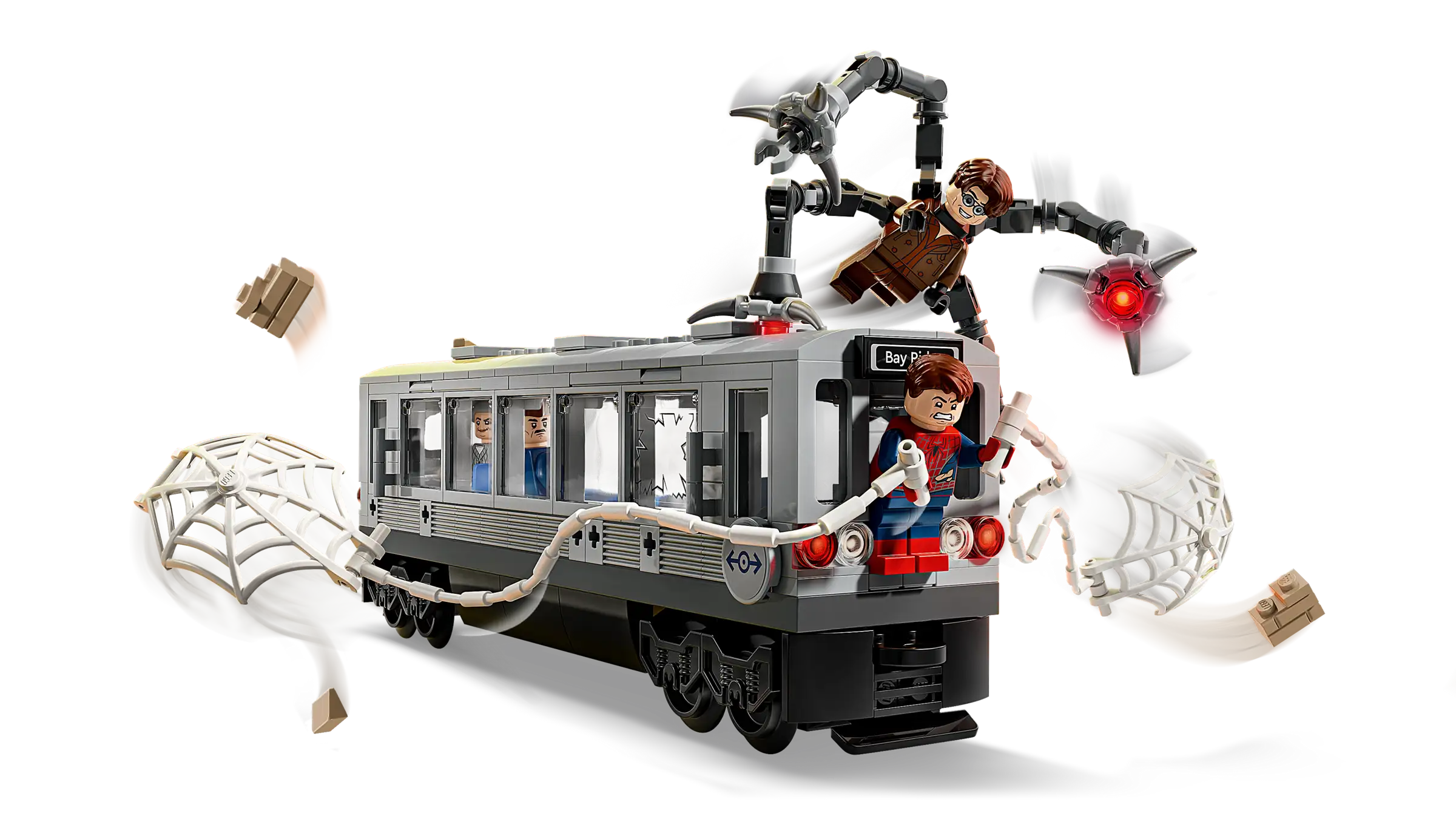 LEGO® Spider-Man vs. Doc Ock Subway Train Scene 76321