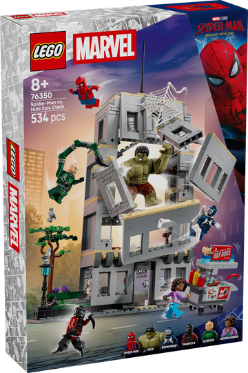 LEGO® Spider-Man vs. Hulk Epic Clash 76350