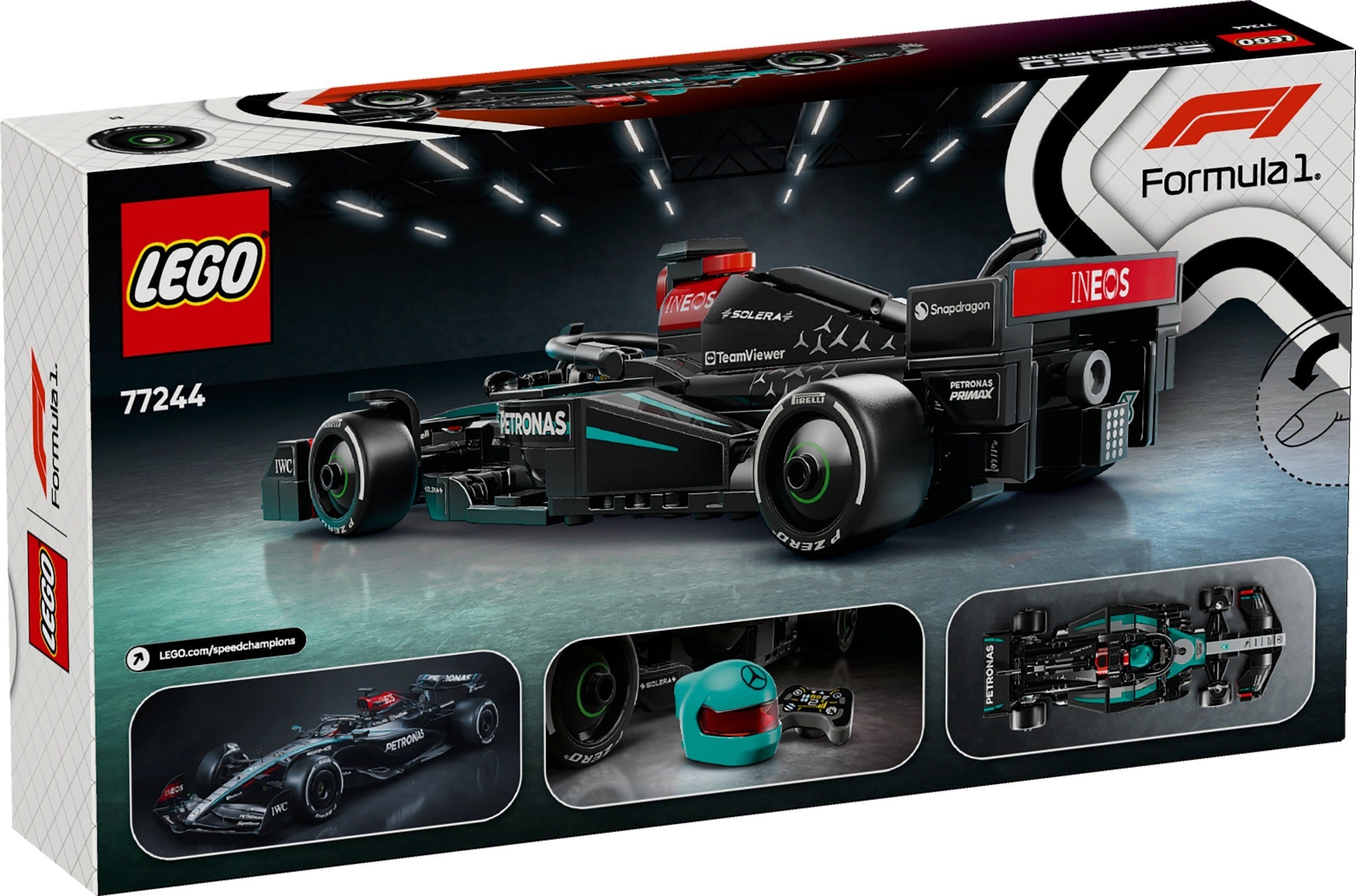 LEGO® Mercedes-AMG F1® W15 Race Car 77244