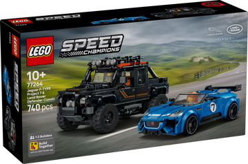 LEGO® Jaguar Project 7 & Land Rover Defender 77264