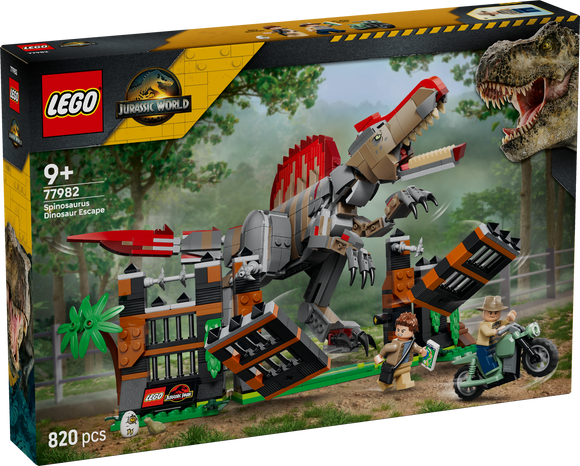 LEGO® Spinosaurus Dinosaur Escape 77982