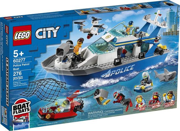 LEGO® City Police Patrol Boat 60277