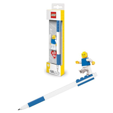 LEGO® Blue Gel Pen With Minifigure - 0
