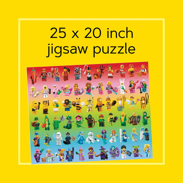LEGO® Minifigure Rainbow Puzzle