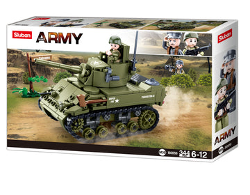 Sluban WW2 M5 Light Tank