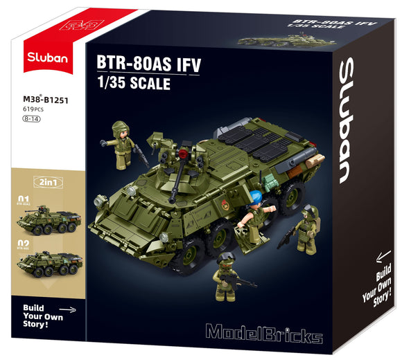 Sluban BTR-80AS Infantry Fighting Vehicle