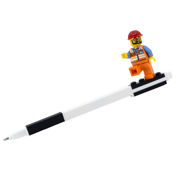 LEGO® Pen Pal Gel Pen with Minifigure - Black
