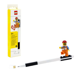LEGO® Pen Pal Gel Pen with Minifigure - Black