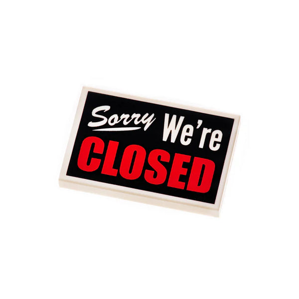 Closed Sign