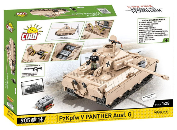 World War II - PzKpfw V Panther Ausf. G 1:28 scale