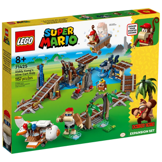 LEGO® Diddy Kong's Mine Cart Ride Expansion Set 71425