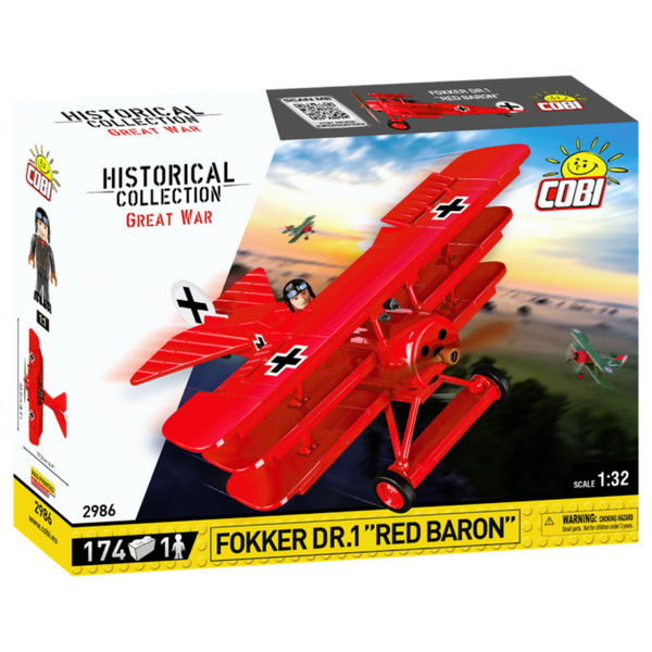 World War I - The Red Baron’s Fokker Dr.I Triplane 1:32 scale