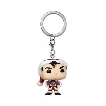 DC Super Heroes - Superman Holiday Pocket Pop! Vinyl Keychain