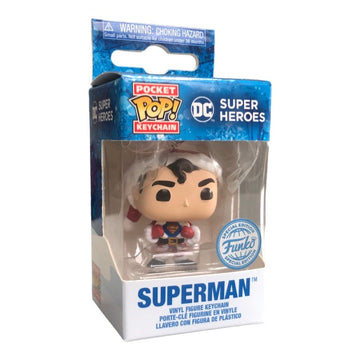 DC Super Heroes - Superman Holiday Pocket Pop! Vinyl Keychain - 0