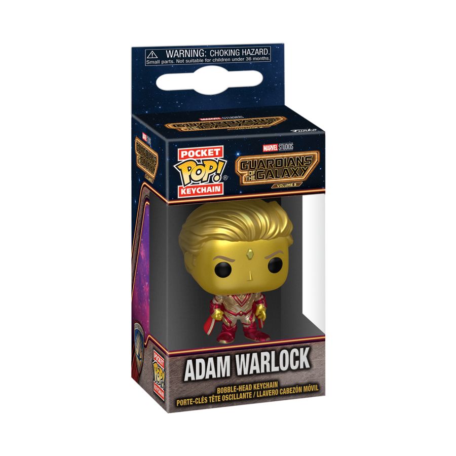 Guardians of the Galaxy Vol. 3 - Adam Warlock Pocket Pop! Vinyl Keychain - 0