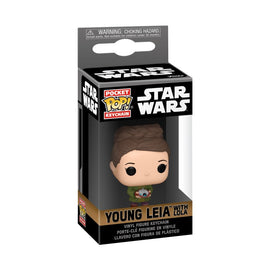Star Wars: Obi-Wan Kenobi - Young Leia Pop! Vinyl Keychain - 0