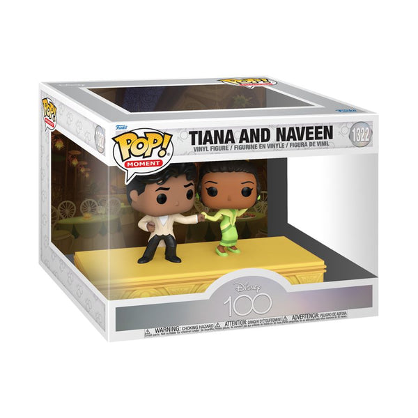 The Princess and the Frog (2009) - Tiana & Naveen Disney 100th Pop! Moment Vinyl Figure #1322