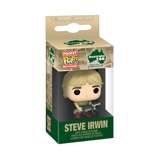 The Crocodile Hunter - Steve Irwin Pocket Pop! Vinyl Keychain