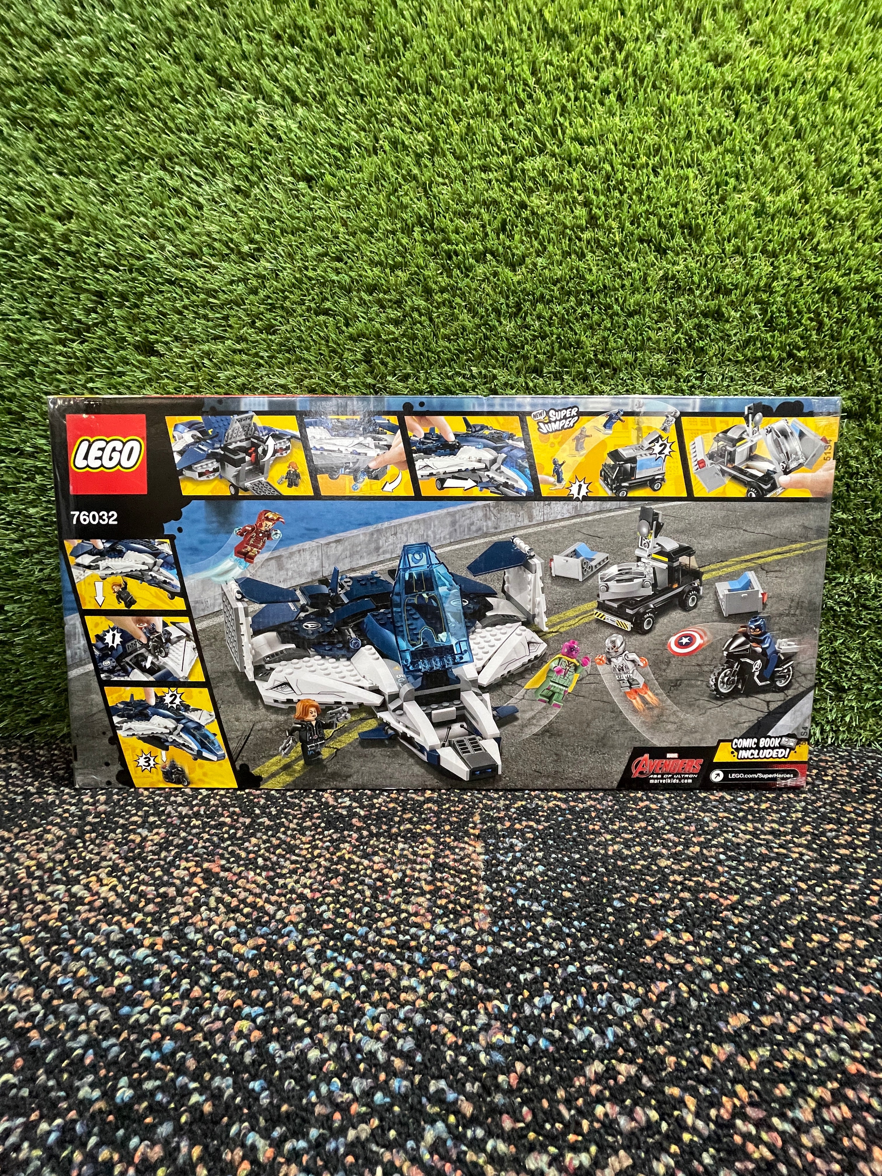 LEGO® The Avengers Quinjet City Chase 76032 I'm Rick James Bricks