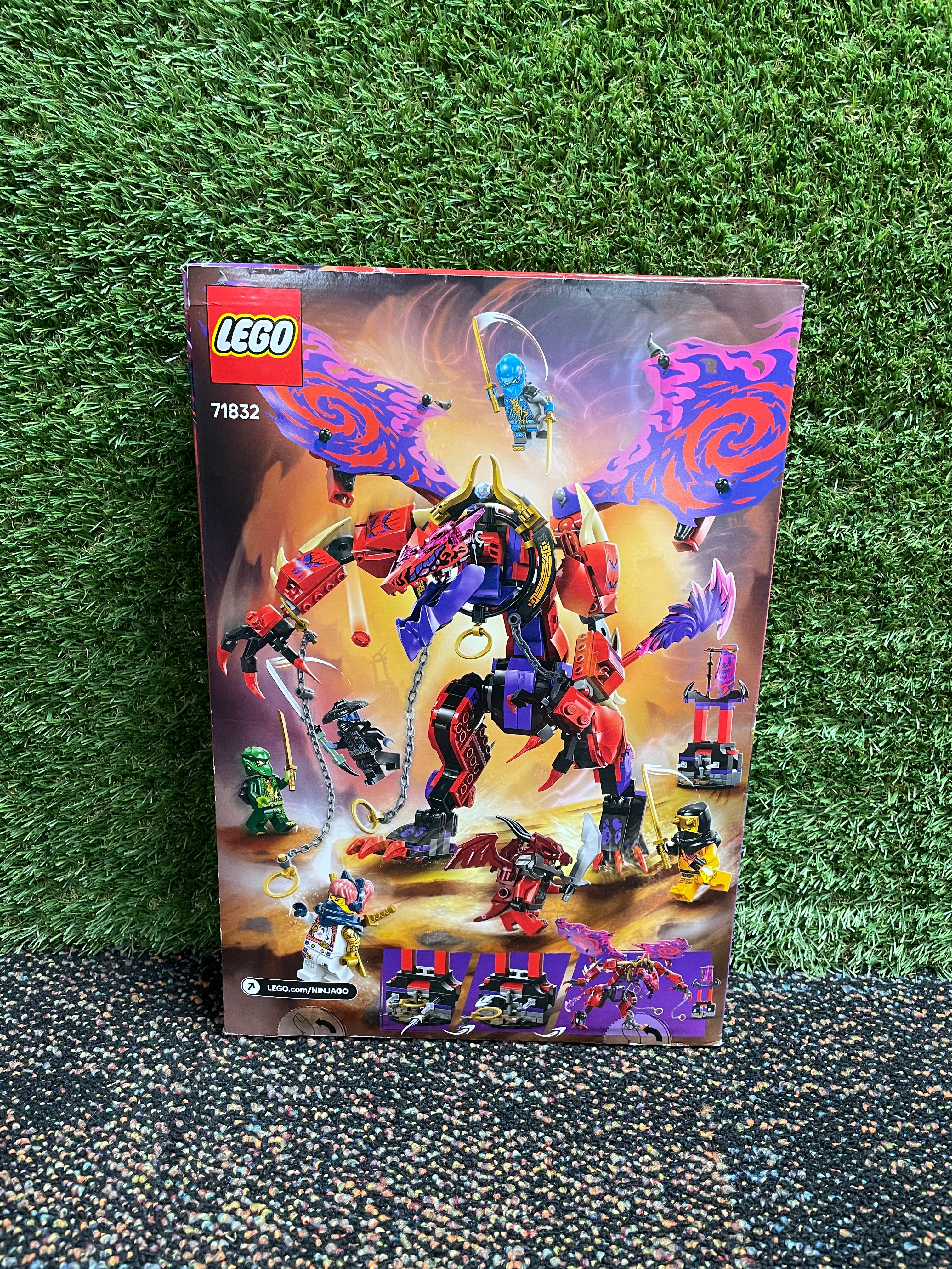 LEGO® Thunderfang Dragon of Chaos 71832 | I'm Rick James Bricks