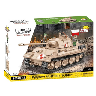 World War II - Pzkpfw v Panther Pudel Tank 1:28 scale